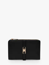 Portefeuille Tommy hilfiger Zwart th libre AW17752